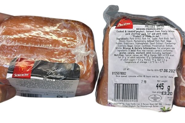 Sokolow Pressed Bacon - Image 2