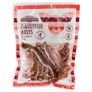 Spicy Cooked and Smoked Pork Ears Piri-Piri