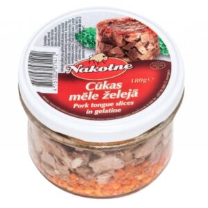 PORK TONGUE SLICES IN GELATINE