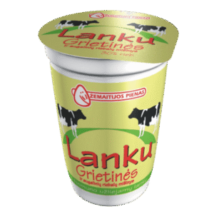 Zemaitijos - Lanku Sour Cream 30% Fat 350g