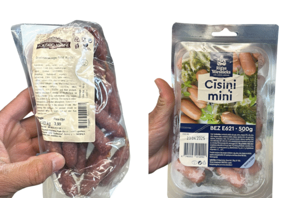 Mini Sausages "Cīsiņi Mini RM" – 500g