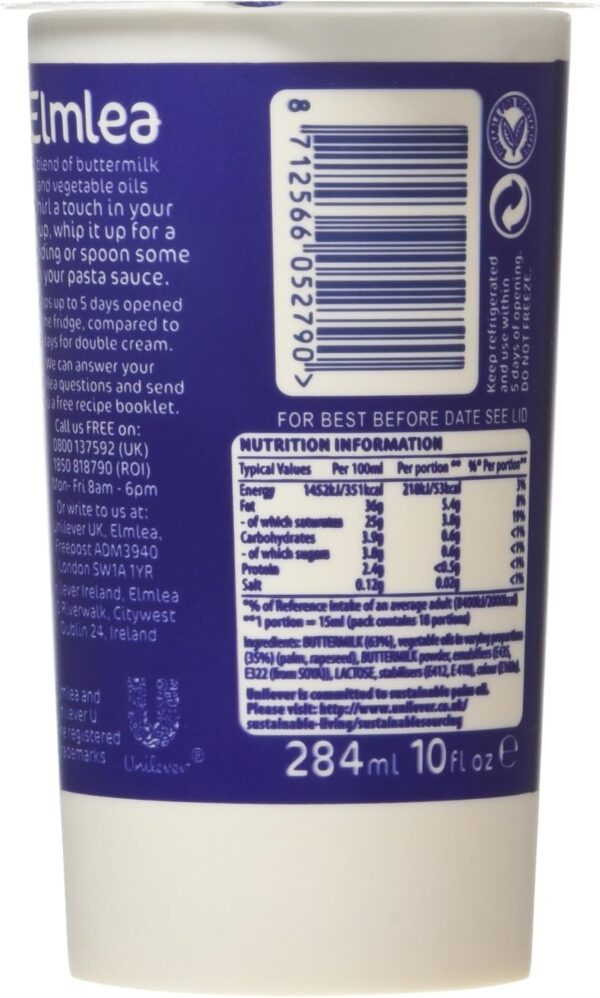 Elmlea Double Alternative To Cream 270Ml - Image 4