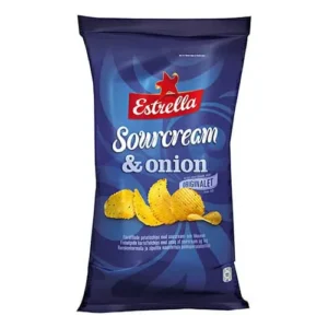 Estrella Sourcream & Onion Crisps
