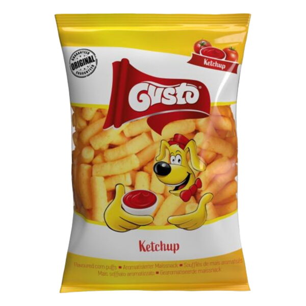 Gusto Ketchup Corn Puffs