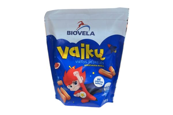 Boiled milk children sausages BIOVELA