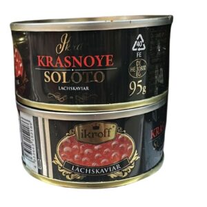 Red Caviar, Salmon “Krasnoye Zoloto” 300g