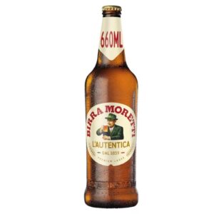 Birra Moretti Premium Lager Beer Bottle