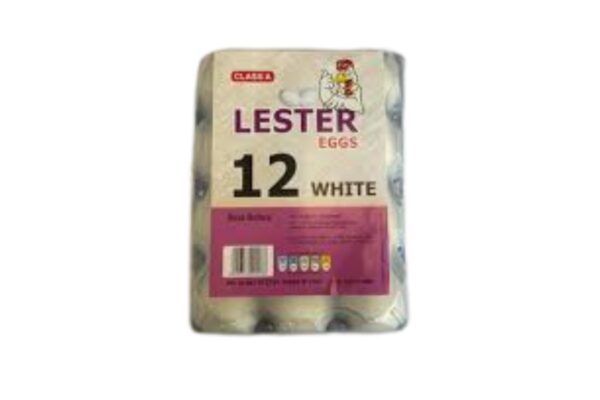12 white egg