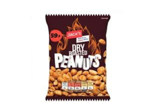 Dry roasted peanuts