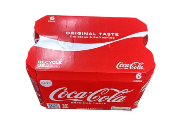 Coca Cola 6 Cans