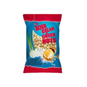 Sour cream & onion nuts