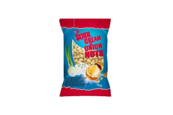 Sour cream & onion nuts