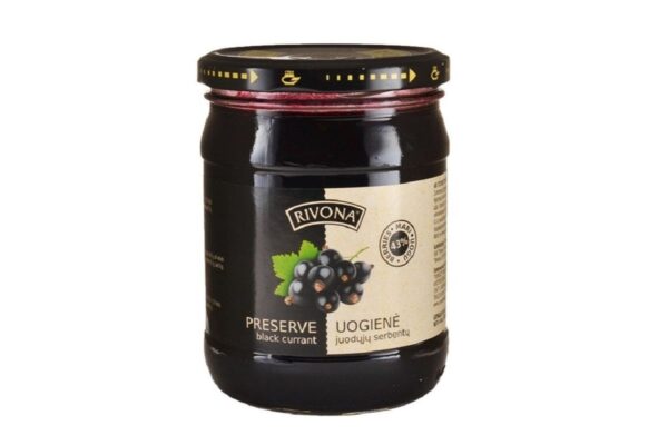 Rivona black currant jam 350gm