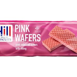 Pink wafers