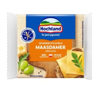 Maasdamer cheese slices