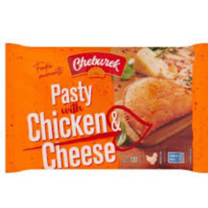 Cheburek pasty with chicken & cheese