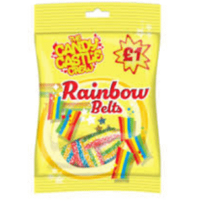 Fibby rainbow belts