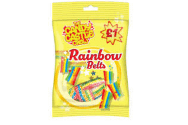 Fibby rainbow belts